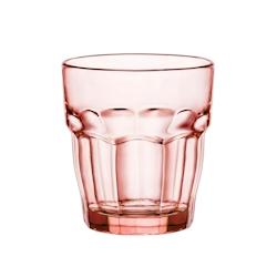 Bormioli Rocco Rock Bar - Gobelet Forme Basse Orange en Verre 27 Cl - Recyclable et Écologique_0