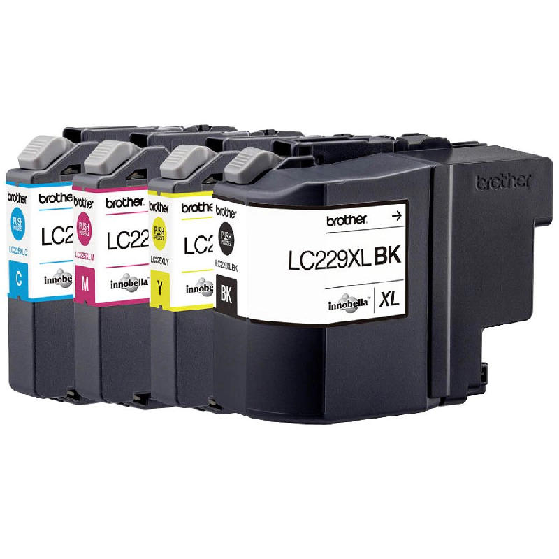 Brother Ink Lc-229xl Lc229xl Black Schwarz & Color (lc229xlvalbp) - violet LC229XLVALBPDR_0