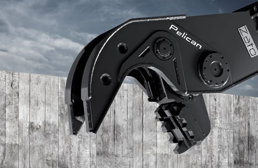 Broyeur hydraulique fixe Pelican F36 - Zato, versatilité élevée pour démolition et broyage_0