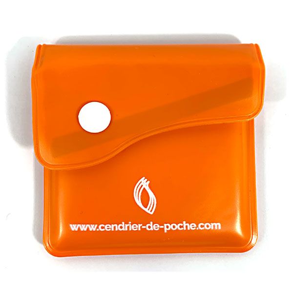 Cendrier de poche - pochette plastique à pression - intérieur aluminium - personnalisable dès 50 exemplaires_0