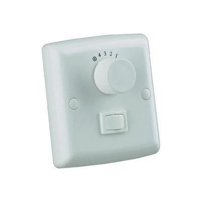 INTERRUPTEUR MURAL POUR VENTILATEUR DE PLAFOND 78801 BLANC