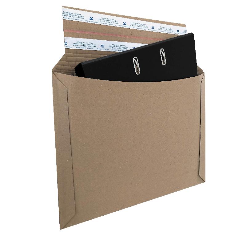 Enveloppe cartonnée petit format plat aller / retour - 591101 – 45 x 35 x 3 cm_0
