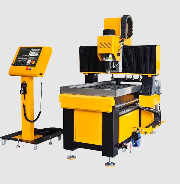 Fraiseuse CNC numérique Série M - LUQUE Machines - Usinage bois, plastiques et métaux non-ferreux - Structure robuste, broche 3,5 kW ou 9 kW_0
