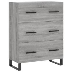 Helloshop26 - Buffet bahut commode armoire meuble de rangement organisateur cuisine salle de séjour salon sonoma 69,5 x 34 x 90 cm 02_0036488 - 30002_0