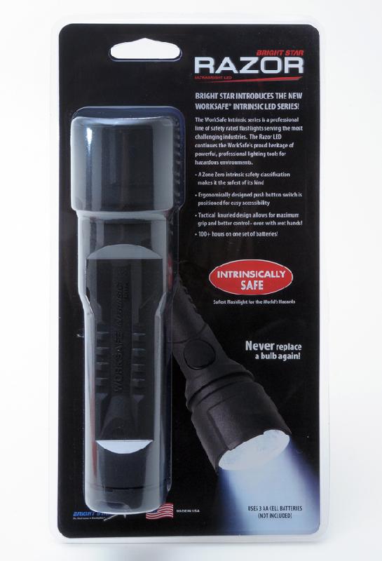 Lampe torche Koehler Bright Star Razor ATEX Zone 0 - 125 lumens - LED, autonomie 24h_0