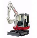 Mini-pelle TB 228 AH - Bi-énergie 3,1 tonnes avec cabine et moteur Yanmar_0