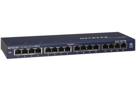 NETGEAR GS116 - Switch Gigabit 16 ports - Bande passante 16 Gbit/s - Garantie 5 ans_0