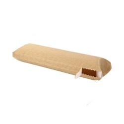Packnwood FHC - 450Pcs - Etui carton ondulé rectangulaire pour sandwich chaud - 240x100x58mm - marron en carton 210ETNINI_0