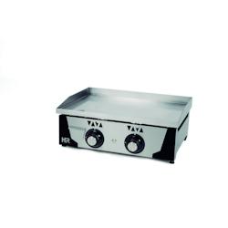 Plancha à gaz – plaque en acier rectifié – épaisseur 15 mm - 3667335118427_0