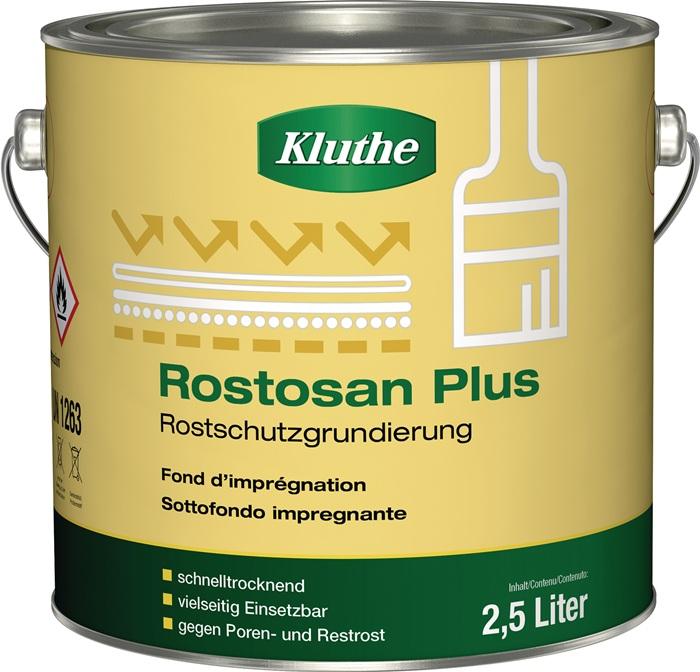 Primaire antirouille Rostosan® Plus gris 750 ml boîte KLUTHE_0
