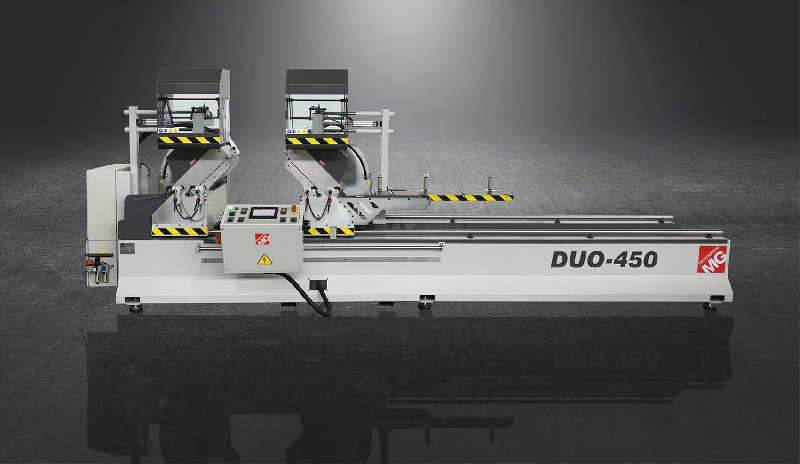 Tronçonneuse aluminium double tête duo-450 mg tronzadoras capacités 9500x120x220mm_0