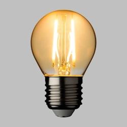 Ampoule Guinguette 2200K blanc très chaud 2W G45 filament Lotti - doré 8024199044654_0