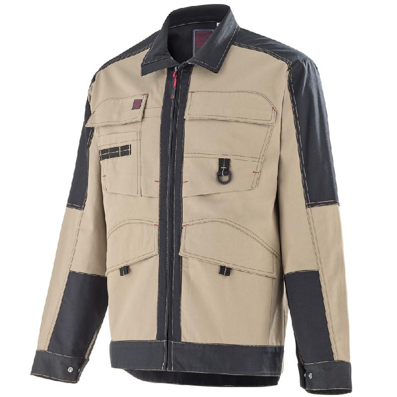 Blouson de travail shear work  attitude beige/noir t3-l - LAFONT - la-3attup-204-3 - 691623_0