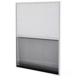 Décoshop26 - Moustiquaire plissée pour fenêtre et store Aluminium 60 x 80 cm  DEC022165 - 3001320069606_0