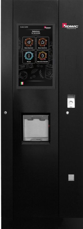 Distributeur automatique de café design, avec mode expresso et soluble adapté à tout environnement_0