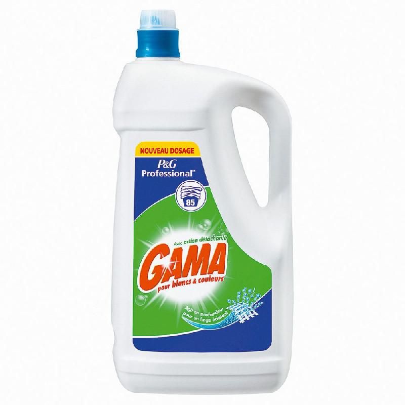 GAMA GAMA LESSIVE LIQUIDE 85 DOSES 5 L BIDON