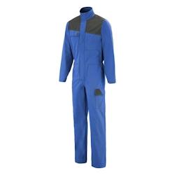 Lafont - Combinaison de travail mixte BRAKE Bleu / Gris Foncé Taille 2XL - XXL bleu 3609705770378_0