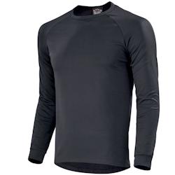 Lafont - Tee-shirt de travail chaud manches longues PHILOTAS Noir Taille 2XL - XXL 3609702655524_0