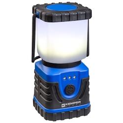 Lampe torche LED à piles Autonomie 4H Faisceau 80m 30 Lumens IP54 KEMPER - bleu 8008004134952_0