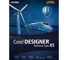 LOGICIEL DESIGNER TECHNICAL SUITE X5 WINDOWS, ENSEMBLE COMPLET, LICENCES: 1 POSTE, SUPPORT: DVD, FRANÇAIS