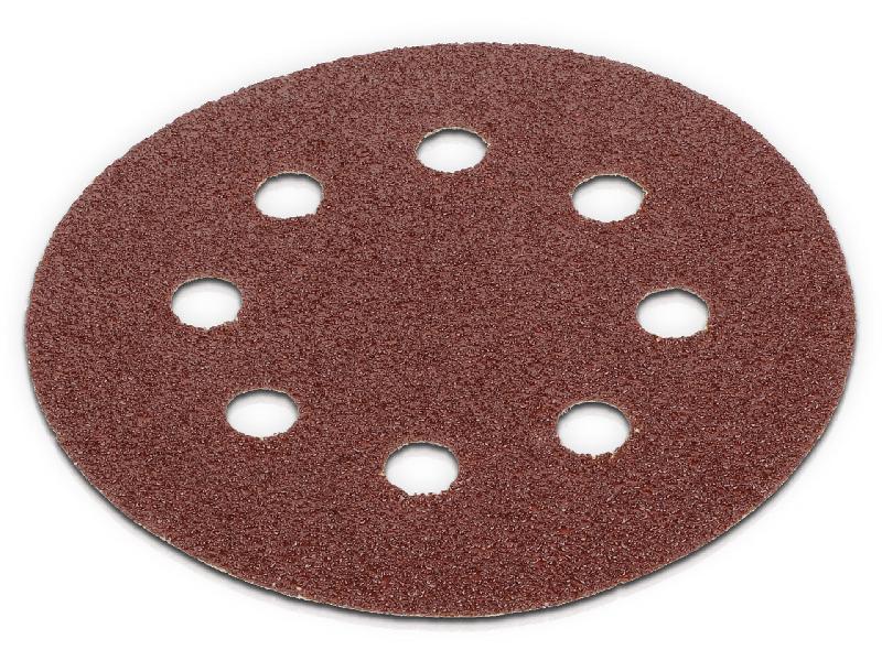 Lot de 5 disques auto-agrippants - grain 80 - ø 115 mm - abrasifs de ponçage_0