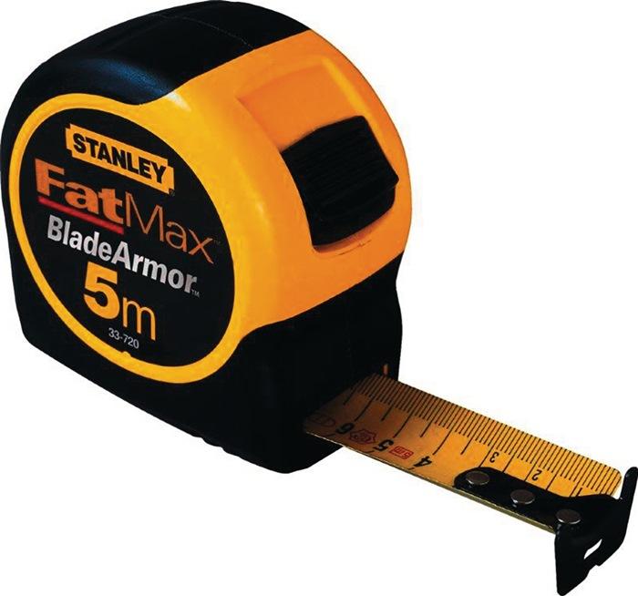 Mètre-ruban de poche FatMax® BladeArmor 5 m - 32 mm - Plastique - Bloqueur - Classe de précision CE II - STANLEY_0