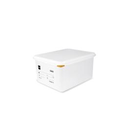 METRO PROFESSIONAL Récipient GN 1/2, 150 mm, polypropylène, avec couvercle - blanc plastique polypropylène 4067373610966_0