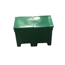 PLAST'UP ROTOMOULAGE Bac de stockage de denrées animales/multi-usages 300l - VERT - vert 0036336286191_0