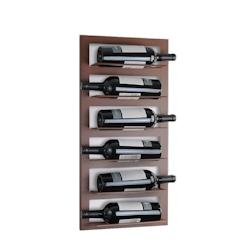 Range-bouteilles mural Baga 6 bouteilles compact VinoGuard. Corten - marron métal VG-Baga-06-C1_0