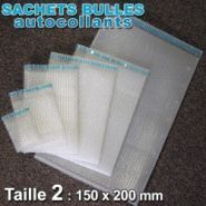 Sachet en plastique - enveloppebulle - format extérieur (mm) 150 x 200_0