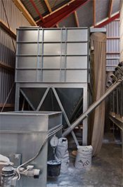 Silo carré pour stockage de matières sèches - Capacité max 1100 kg/m3 - BM Silo_0
