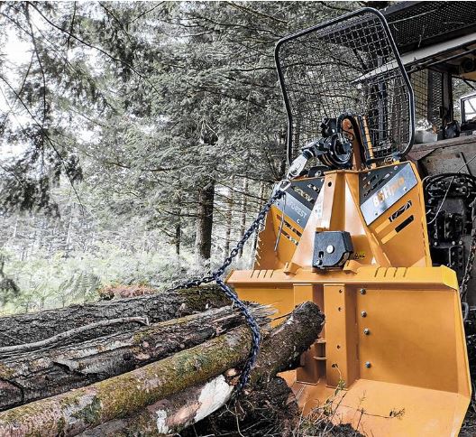 Treuil de débardage avec une force de traction de 8.5 tonnes - 8t5 / uniforest 85hpro_0