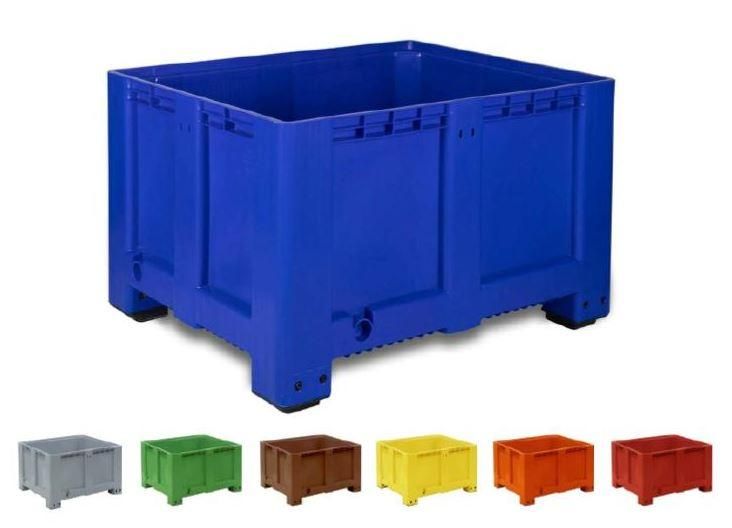 Caisse-palette monobloc étanche 610 litres - 120 x 100 cm - Hauteur 76 cm - Modèle CaissPal Embalogik_0
