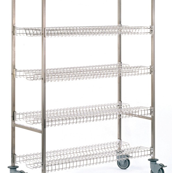 Chariot de stockage egouttage de bacs gastro_0