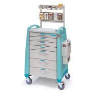Chariot médical - capsa healthcare - surface de travail coulissante_0