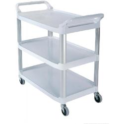 Chariot utilitaire X tra blanc      Polypropylène  RUBBERMAID - blanc plastique polypropylène 0086876214055_0