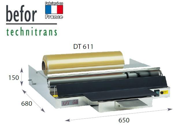 DÉROULEUR DE FILM ÉTIRABLE DT611