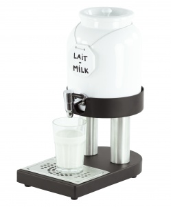 Distributeur de lait froid en porcelaine 4 litres_0