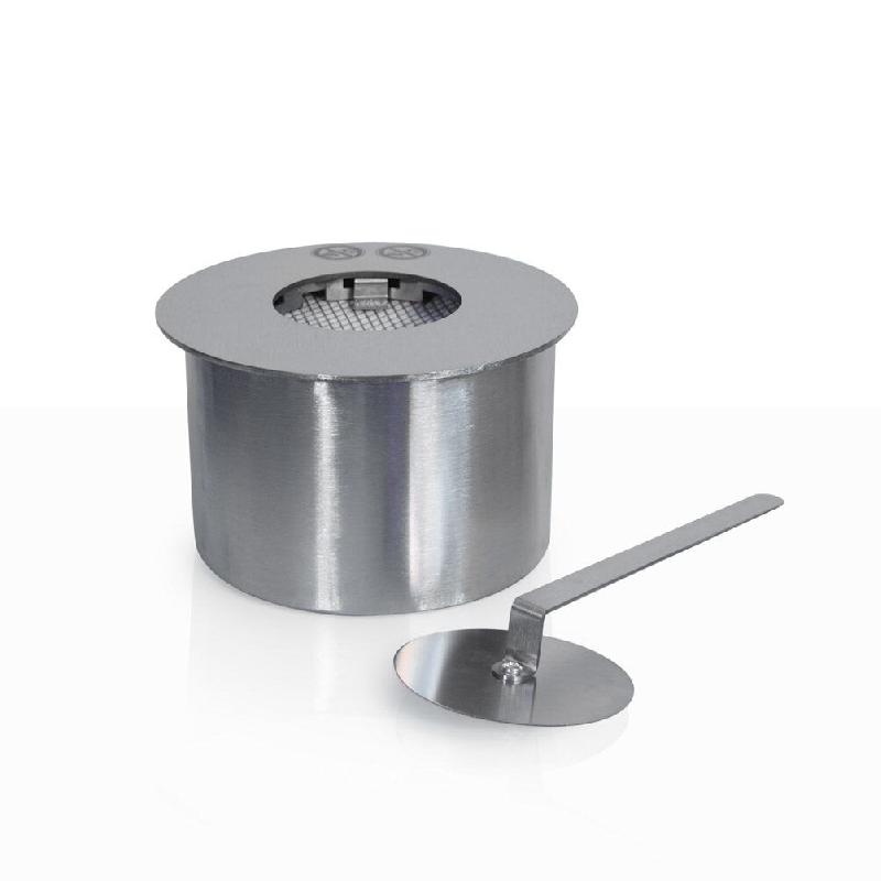 Divina Fire Brûleur rond pour cheminée au bioéthanol bio-cheminée inox 1,5 lt d.17 cm - multicolore 8055829980134_0