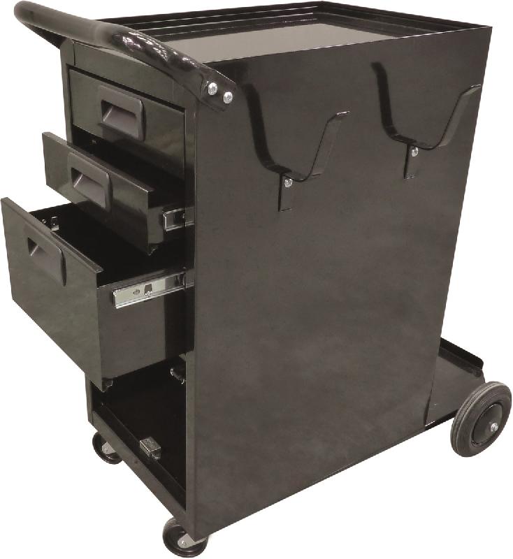 DRAKKAR EQUIPEMENT - Servante de soudure avec 3 tiroirs et support pour bouteille industrielle - 09229_0
