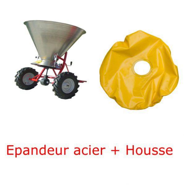 EPANDEUR À SEL - 150 LITRES ACIER INOXYDABLE_0