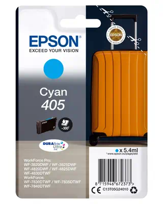 Epson Singlepack Cyan 405 DURABrite Ultra Ink_0