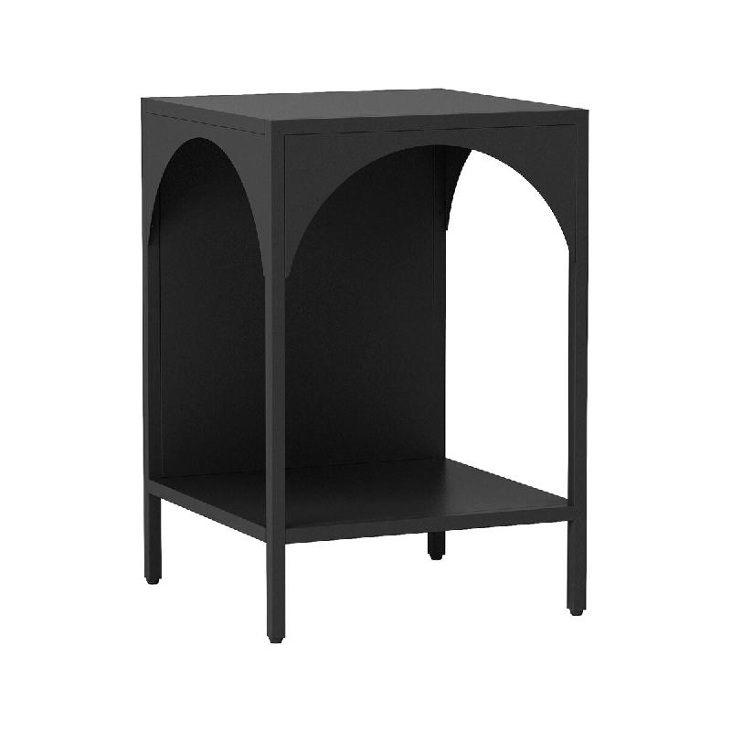 Helloshop26 - Étagère autoportante acier 52 x 35 x 35 cm noir 03_0006947 - 3001853682723_0