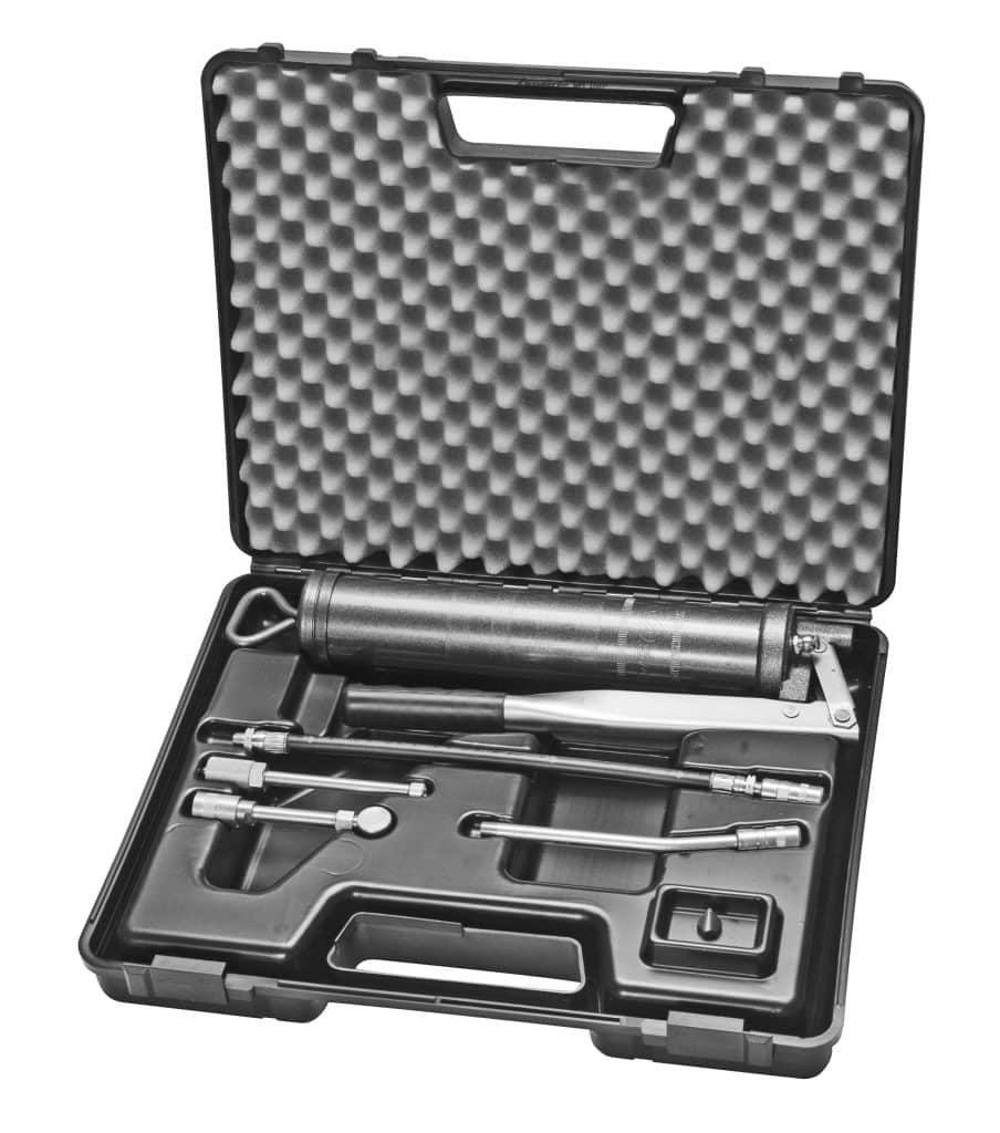 Kit pompe à graisse professionnel avec mallette et accessoires._0