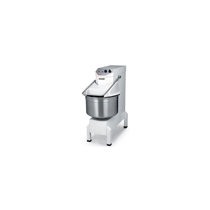 Pétrin professionnel PSF50 - 50 litres - à spirale - 2 vitesses - minuterie - Tri 400 V_0