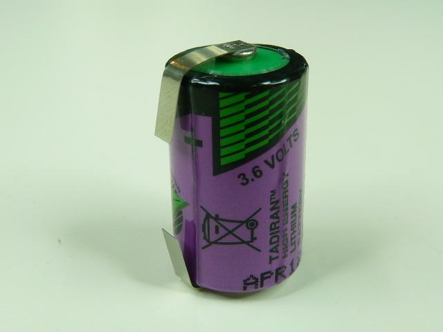 Pile lithium SL-350/T 1/2AA 3.6V 1.2Ah T2 - Équivalent Tadiran TL-5101_0