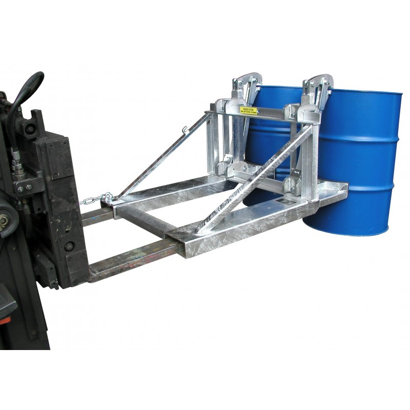 Pince à fûts RS II - Pour fûts acier et plastique - Capacité 800 kg - Haute qualité de fabrication_0
