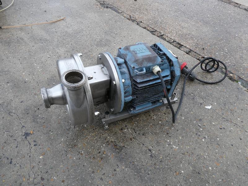 Pompe centrifuge ALFA LAVAL LKH 50/155 SSS - 7.5 kW - 1996_0