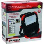 Projecteur LED portable 2000 lm DRAKKAR - haut-parleur intégré, power bank, IP54 - IK07, réf. 11575851_0