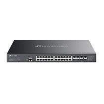 TP-Link Omada SX3832MPP commutateur réseau Géré L2+ 10G Ethernet (100/1000/10000) Connexion Ethernet, supportant l'alimentation via ce port (PoE) DIN rail Noir_0
